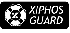 XiphosGuard White on Black